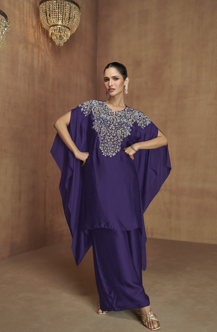 shaadi function partywear kaftan dress